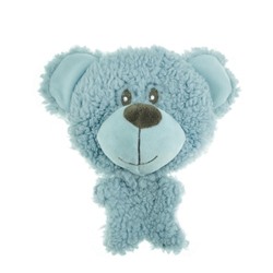 Игрушка AROMADOG BIG HEAD "Мишка" для собак BIG HEAD, 12 см, голубой