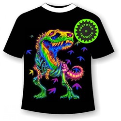 Подростковая футболка Тиранозавр
