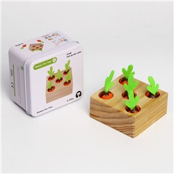 Детский развивающий набор «Морковки Монтессори» 8 × 8 × 4 см 7809641