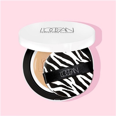 L’ocean Тональный кушон для лица / Perfection Cushion Pact SPF50 PA+++ #23, Caffe Latte, 25 г