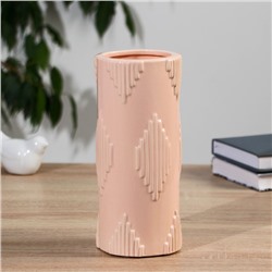 Ваза керамика настольная "Вета" 23 см, розовый