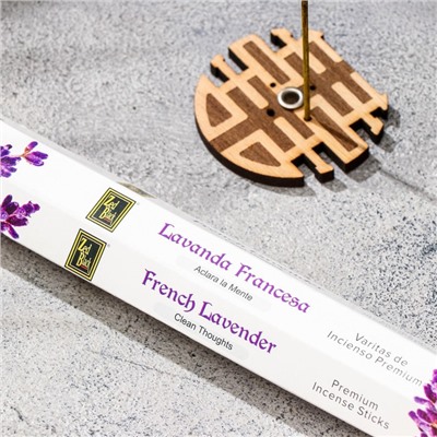Благовония Zed Black "Французская Лаванда French Lavender", 20 палочек в упак, шестигранник