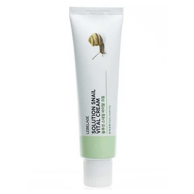 Lebelage Крем для лица пептидный с муцином улитки / Solution Snail Vital Cream, 50 мл