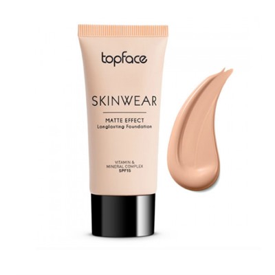 TopFace Instyle Тональная основа матирующая "Skin Wear Matte Longlasting Foundation"№03 - PT468
