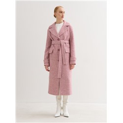 Пальто "розовая гусиная лапка"