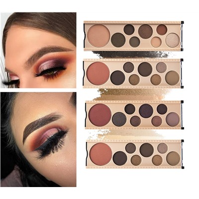 Палетка теней+румяна DoDo Girl Eyeshadow & Blusher Palette (ряд 4шт)