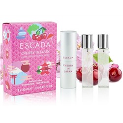Набор духов Escada Cherry In Japan Edp 3x20 ml