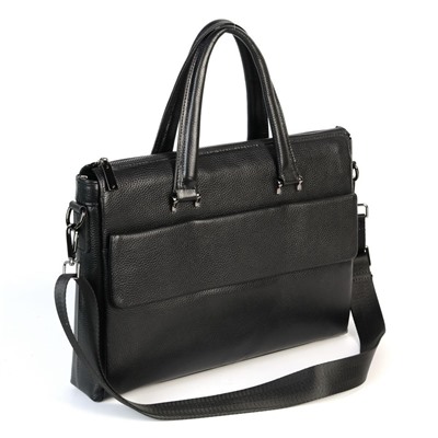 Мужская кожаная сумка-портфель 9068-5 Блек