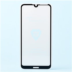 Защитное стекло Full Screen Brera 2,5D для "Huawei Y7 2019" (black)