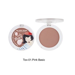 Alvin D`or  ALF-06 A LA FRENCH Румяна для лица Blush belles joues  тон 01 pink basic