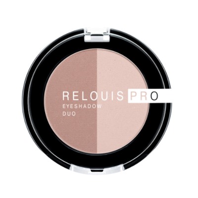 .RELOUIS Тени Pro Eyeshadow DUO двойные тон 101