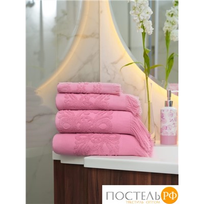 Полотенце Arya С Бахромой 50X90 Isabel Soft Коралловый