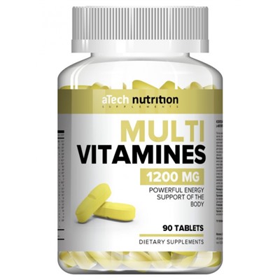 Витаминно-минеральный комплекс "MULTIVITAMINES", 1200 мг,  60 табл. aTech nutrition