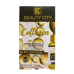 Набор сывороток для лица с коллагеном Beauty City Collagen 2х50мл