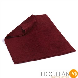 Полотенце для ног (коврик) CHESTER 100 % хлопок red wine (бордовый) 70X140 CASUAL AVENUE / Lappartement