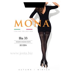 Mona Ilia 50 №33, фантазийные колготки