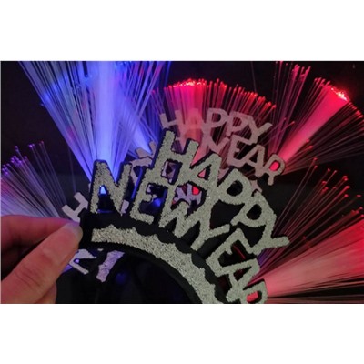 Светодиодный ободок HAPPY NEWYEAR А1523 Заказ от 3х шт