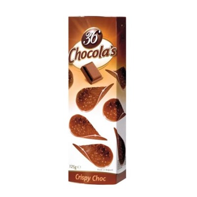 Хрустящий молочный шоколад "36 Chocolas", 125г