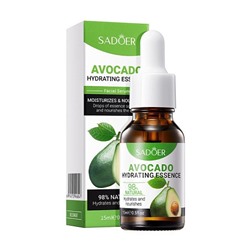 Питательная сыворотка для лица с маслом авокадо Sadoer Avocado Hydrating Essence 15мл