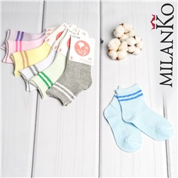 Детские носки бесшовные "вафелька" MilanKo IN-166