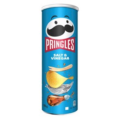 Чипсы Pringles Salt & Vinegar (со вкусом соли и уксуса) 185 гр