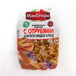 Макаронные изделия Макстори , с отрубями, 350 г