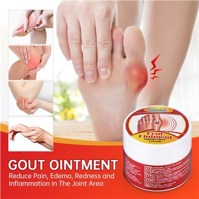 Мазь для лечения боли в суставах, выступающей косточки Sumifun Gout Ointment 10 g