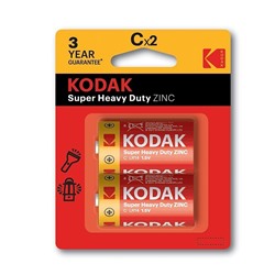 Батарейка C Kodak R14 BL-2 (20)(200) [KCHZ-2] ЦЕНА УКАЗАНА ЗА 1 ШТ
