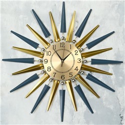 Часы настенные, серия: Ажур, "Азали", 70 х 70 см, d-22 см,