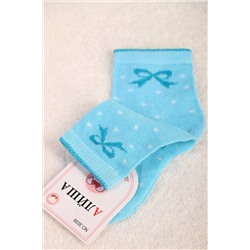 Носки для девочки голубые
