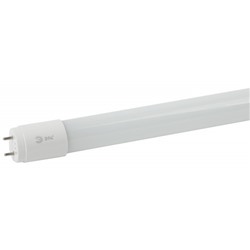 Лампа светодиодная ЭРА RED LINE LED T8-10W-865-G13-600mm R G13, 10Вт, трубка стекло, холодный дневной свет, пенорукав /1/30/