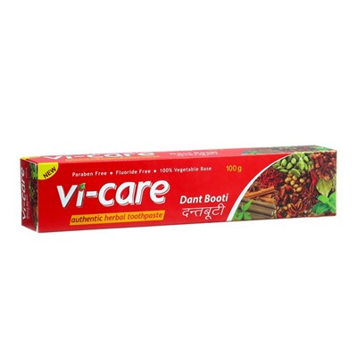 Зубная паста VI-CARE DANT BOOTI HERBAL аутентичная, 100 г