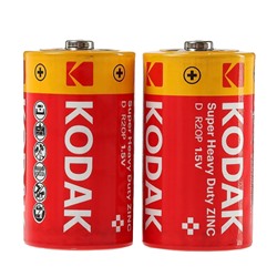 Батарейка D Kodak R20 SR-2 (24) (120) ЦЕНА УКАЗАНА ЗА 1 ШТ