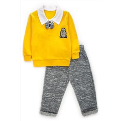 Комплект обманка для мальчика: кофточка и штанишки