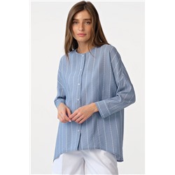 Женская блузка голубого цвета