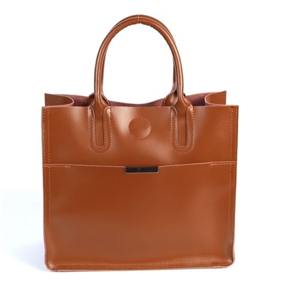 Женская кожаная сумка 2026-220 Елоу Браун