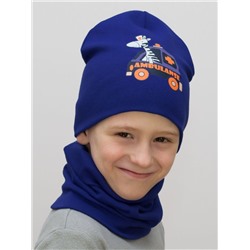 Комплект для мальчика шапка+снуд Ambulance, размер 48-50,  хлопок 95%