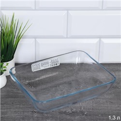 Блюдо 20x20x7 см 1,3 л Pyrex Daily / 319P000/3044 /уп / квадратное