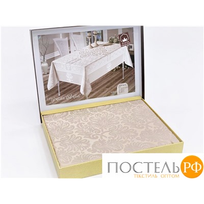 Скатерть Monalife Vip Cotton 160*350 М 724/KAHVE