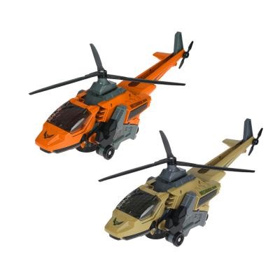 ИГРОЛЕНД Дино - вертолет, деформация, свет, звук, 3хАА, движение, ABS, 37x13x11,5см