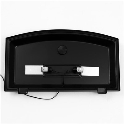 Аквариум "Телевизор" с крышкой, 45 литров, 60 х 22 х 35/40 см, чёрный