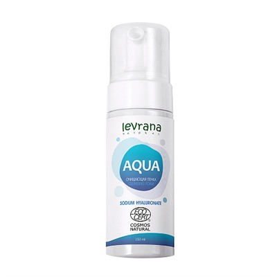 Пенка для умывания "Aqua", с гиалуроновой кислотой