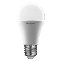 Ergolux LED-A60-11W-E27-4K ЛОН 11Вт Е27 4500К 220-240В, ПРОМО /1/10/100/   14459