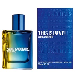 ZADIG & VOLTAIRE THIS IS LOVE! FOR HIM edt (m) 0.8ml пробник