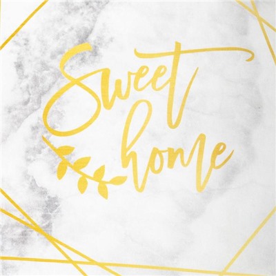 Полотенце "Этель" Sweet Home 40х70см, 100% хлопок, саржа 190 г/м2