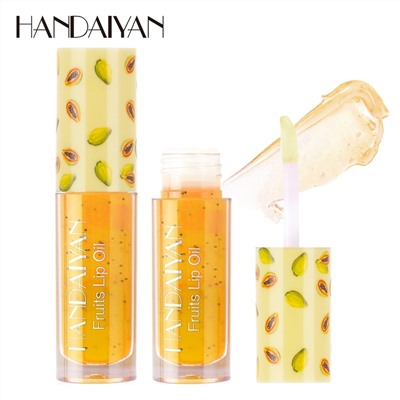 Увлажняющий фруктовый блеск для губ с аппликатором Handaiyan Fruits Lip Oil, 5 гр.