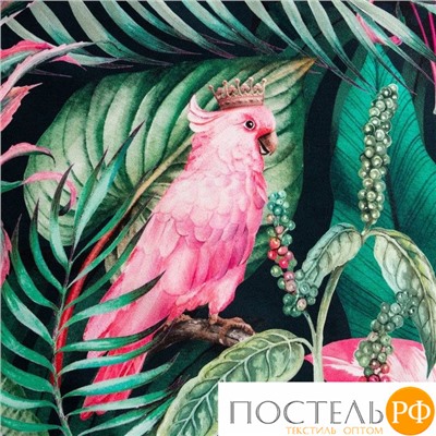 Скатерть "Этель" Tropical parrots 149х250см, 100% хл, саржа 190 г/м2 7624198