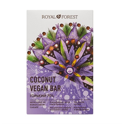 Шоколад горький 70% "Vegan Coconut Bar"