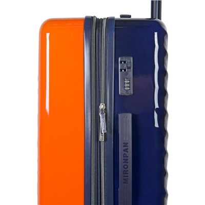 Набор из 3 чемоданов арт.77066 Серый/Оранжевый