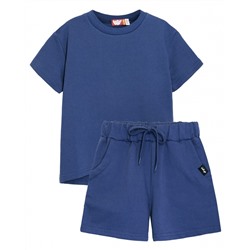 Комплект детский (футболка+шорты) Синий